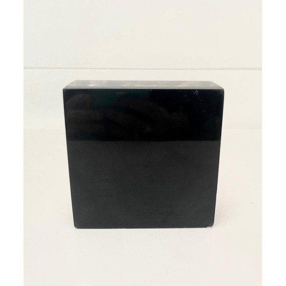 Image 1 of Vintage Nautical resin hourglass and paperweight