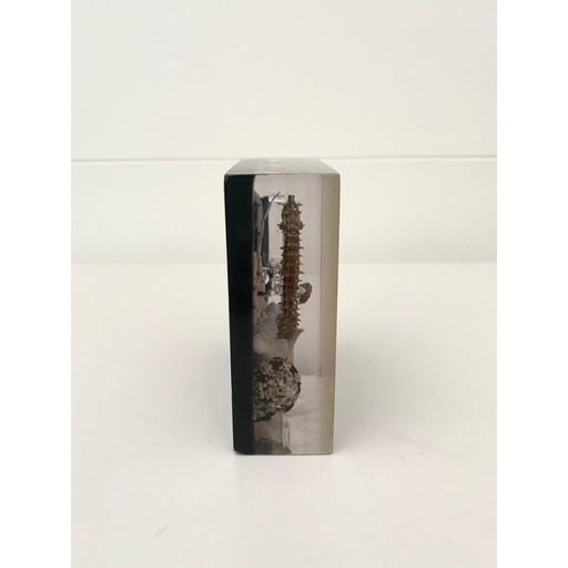 Vintage Nautical resin hourglass and paperweight