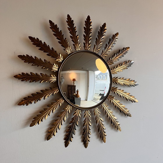 Image 1 of Mid Century Solar Mirror