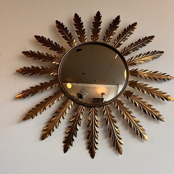 Image 1 of Mid Century Solar Mirror