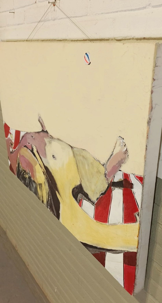 Image 1 of Pintura original firmada, 'Atrapado por el sol', de A. Wicks