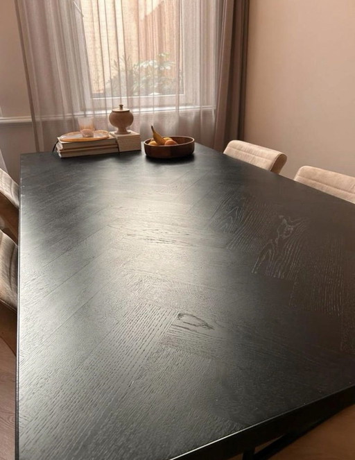 Herringbone Dining Table