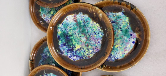 Image 1 of 10 Morvan Stoneware Plates