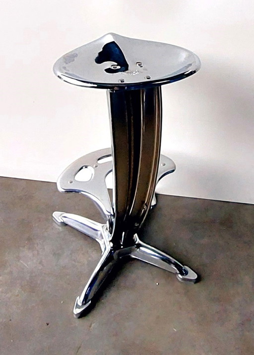 Design Barstool Lotus - Dulton | Yasu Sasamoto | Chrome !