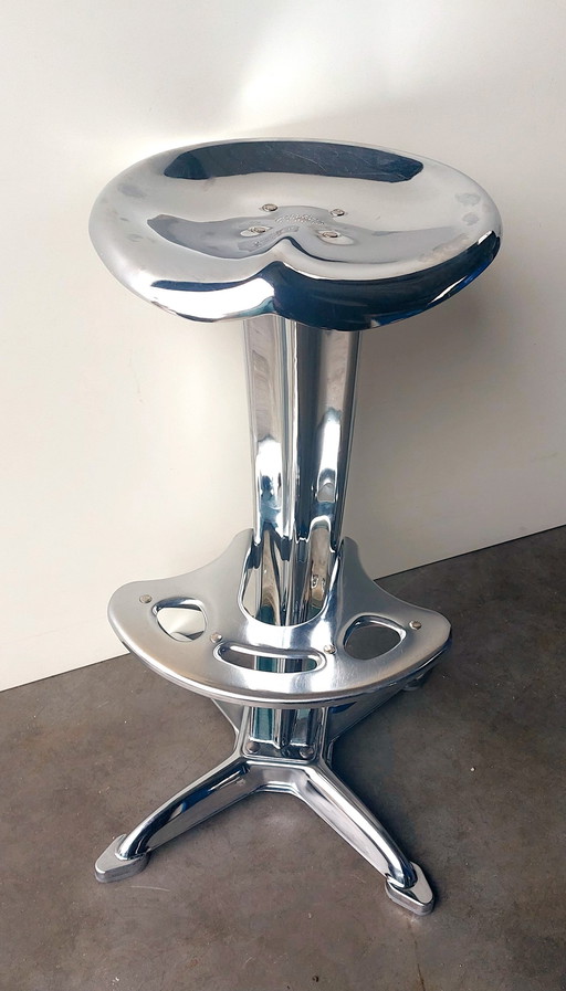 Design Barstool Lotus - Dulton | Yasu Sasamoto | Chrome !