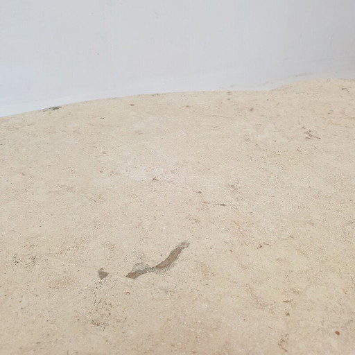 Vintage Mactan stone coffee table, 1980s