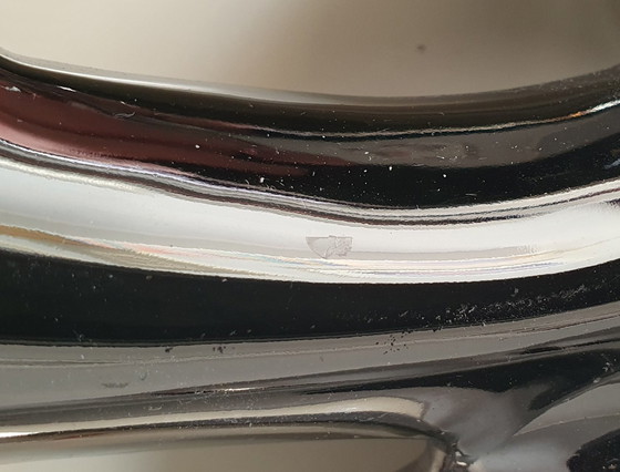 Image 1 of Design Bowl of Silver Ceramic, Openwork