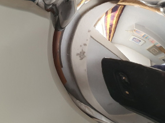 Image 1 of Design Bowl of Silver Ceramic, Openwork