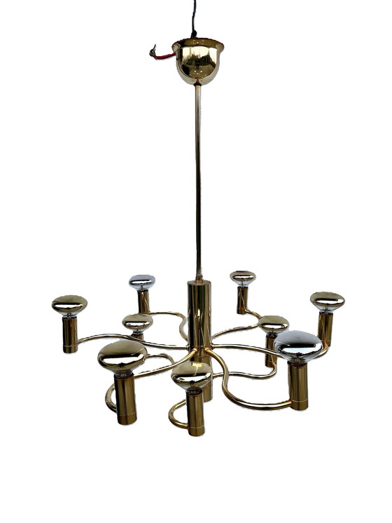 Image 1 of Gaetano Sciolari Chandelier for Massive