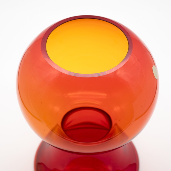 Image 1 of Vintage Wmf Cari Zalloni 5-Set Vase en verre German Design Space Age Mcm 70S Retro