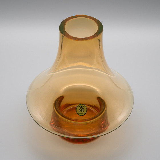 Image 1 of Vintage Wmf Cari Zalloni 5-Set Glass Vase German Design Space Age Mcm 70S Retro