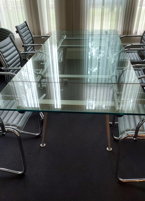 Image 1 of Table Calligaris avec 6x chaises