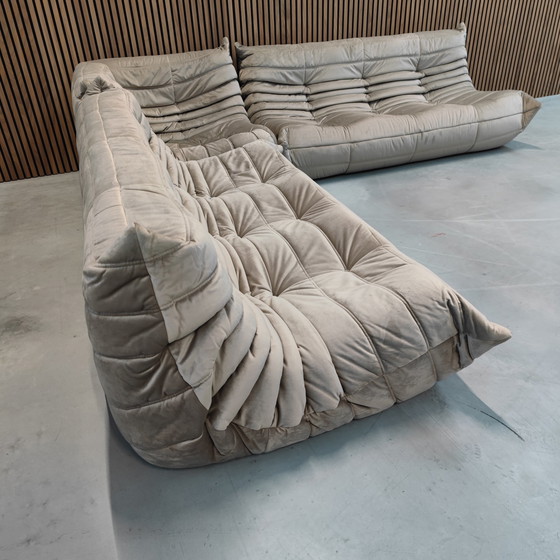 Image 1 of Ligne Roset Togo Set Velvet Taupe