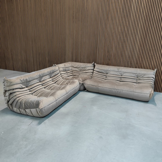 Image 1 of Ligne Roset Togo Set Velvet Taupe