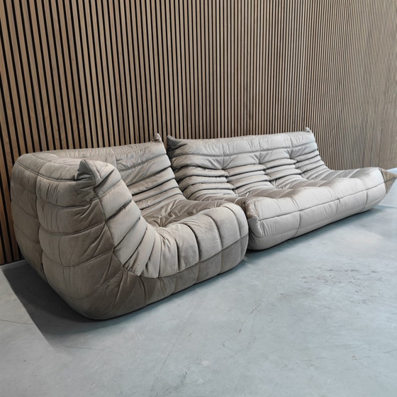 Image 1 of Ligne Roset Togo Set Velvet Taupe