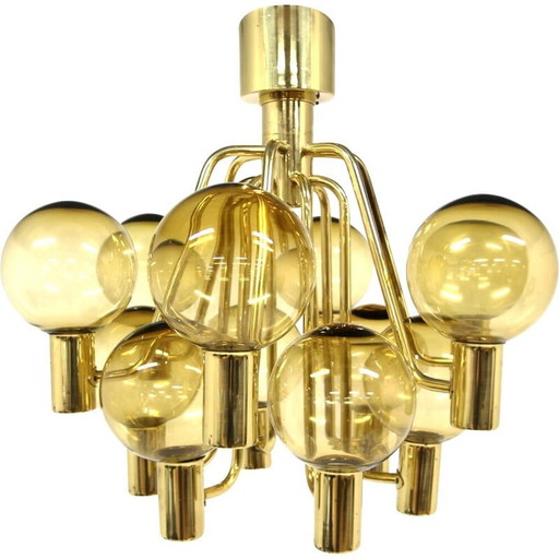 Vintage pendant lamp "T-372/Dt" by Hans-Agne Jakobsson, Sweden 1970
