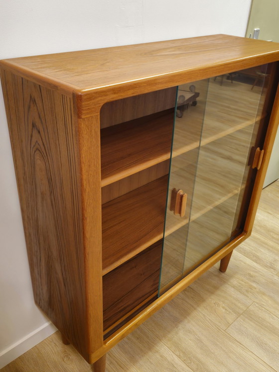 Image 1 of Vintage Silkeborg Danish Display Case Display Case Cabinet