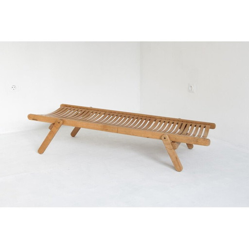 Vintage foldable Rex children’s daybed from Niko Kralj for Stol, 1989