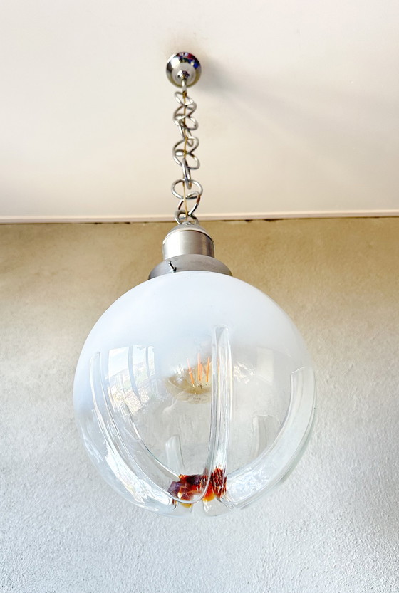 Image 1 of Lampada a sospensione vintage Mazegga