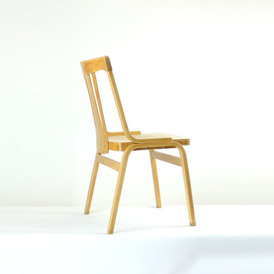 Image 1 of Mid century wooden dining chair by Ton, Czechoslovakia 1960s