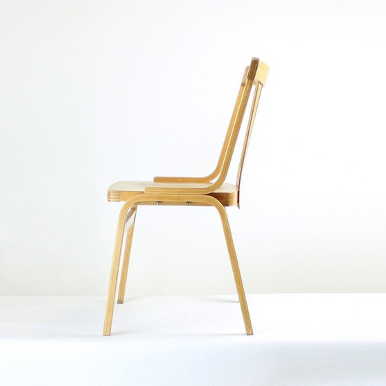 Image 1 of Mid century wooden dining chair by Ton, Czechoslovakia 1960s