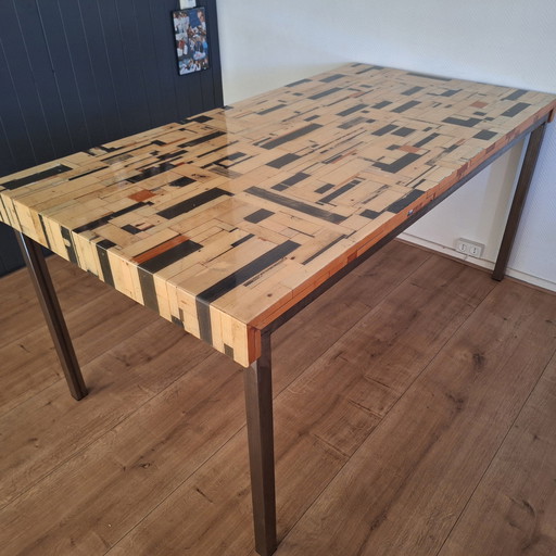 Dining table Piet Hein Eek style