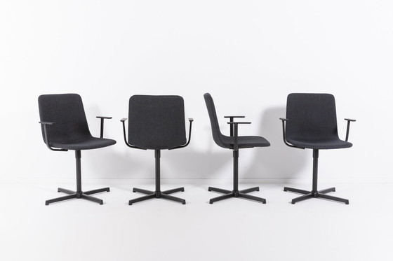 Image 1 of Hee Welling & Gudmundur Ludvik for Fredericia Stolefabrik armchairs Pato