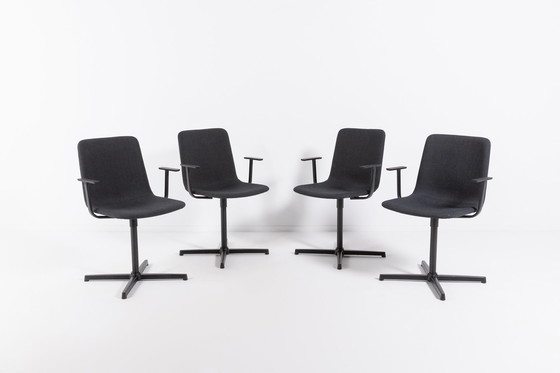 Image 1 of Hee Welling & Gudmundur Ludvik for Fredericia Stolefabrik armchairs Pato