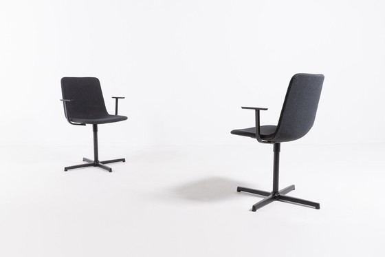 Image 1 of Hee Welling & Gudmundur Ludvik for Fredericia Stolefabrik armchairs Pato