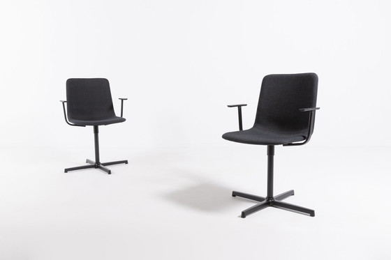 Image 1 of Hee Welling & Gudmundur Ludvik for Fredericia Stolefabrik armchairs Pato