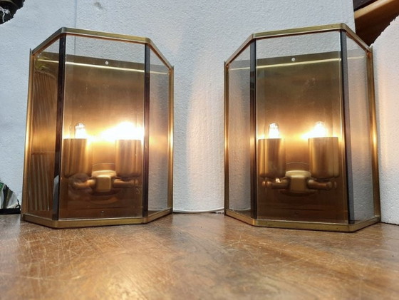 Image 1 of 2x Holtkotter lamps