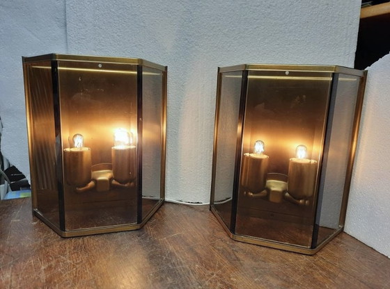 Image 1 of 2x Holtkotter lamps