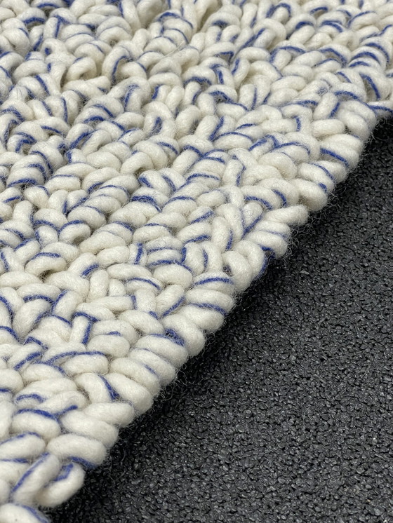 Image 1 of Boucle de tapis Brink & Campman Trace bleu nuit