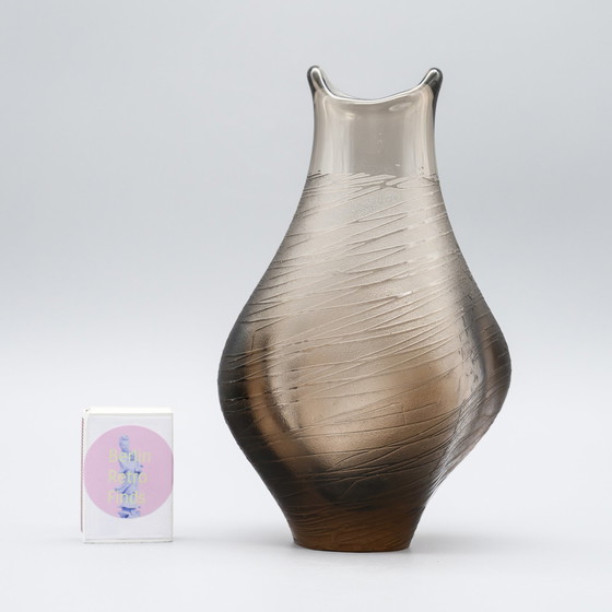 Image 1 of Konvolut Vaclav Horacek & Miroslav Klinger Art Glass Vase Zelezny Brod Sklo ×4