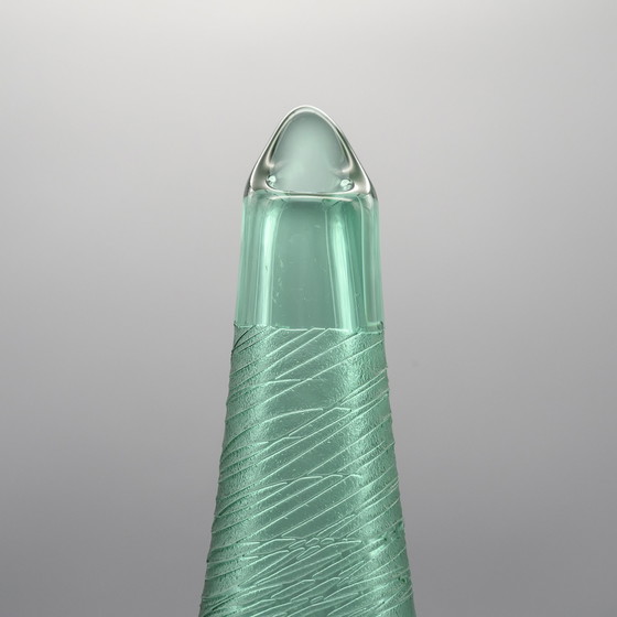 Image 1 of Konvolut Vaclav Horacek & Miroslav Klinger Vase en verre d'art Zelezny Brod Sklo ×4