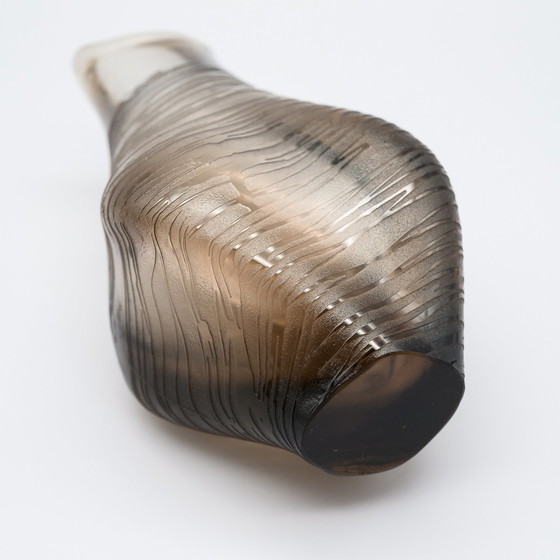 Image 1 of Konvolut Vaclav Horacek & Miroslav Klinger Vase en verre d'art Zelezny Brod Sklo ×4