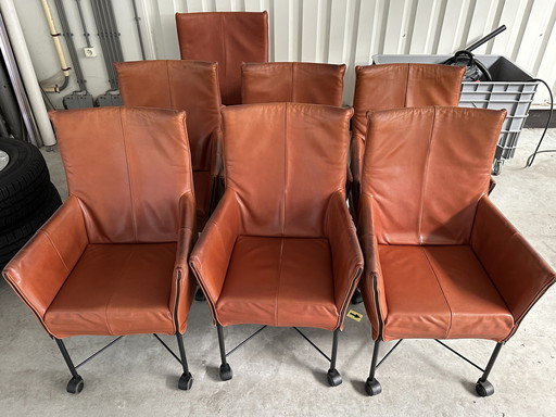 6x Montis Chaplin chair