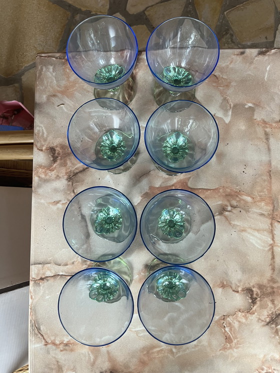 Image 1 of 8 bicchieri vintage