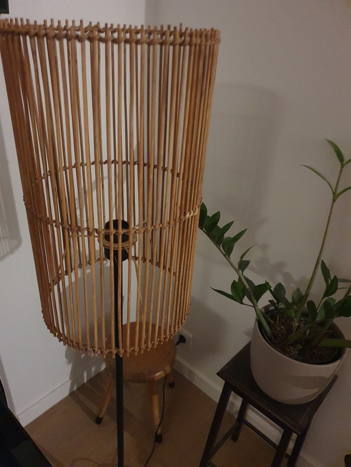 Rattan Floor Lamp