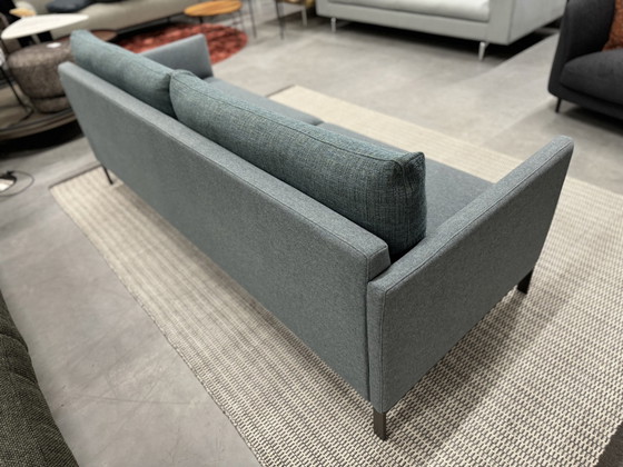 Image 1 of Rolf Benz Cara l220 Design sofa Blue gray fabric