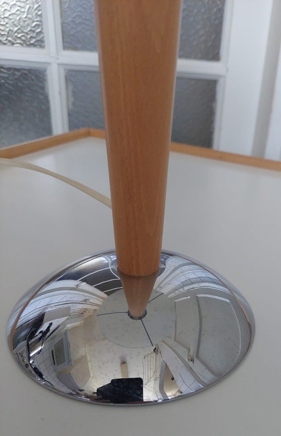 Image 1 of Lampe de table vintage à champignon