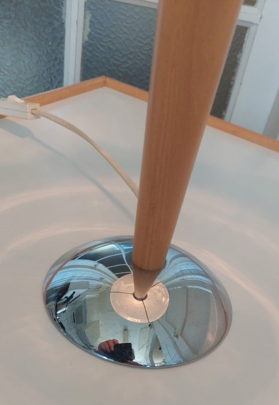 Image 1 of Lampe de table vintage à champignon