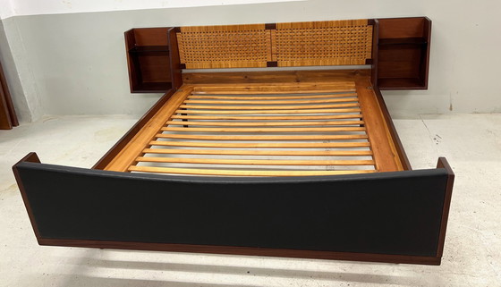 Image 1 of Danish Double Bed By Hans Wagner For Getama, 1964.