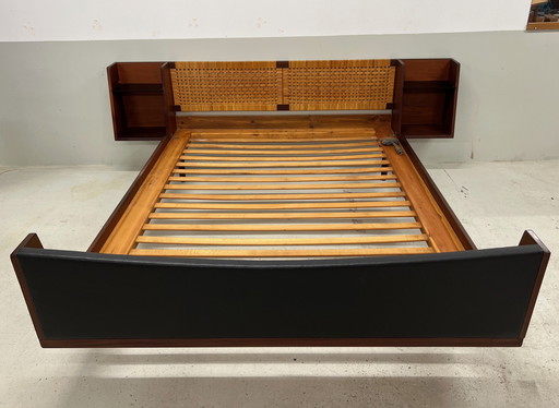 Danish Double Bed By Hans Wagner For Getama, 1964.