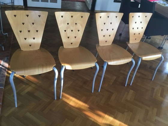 Image 1 of Italian design chairs