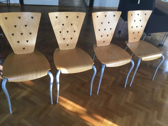 Image 1 of Italian design chairs