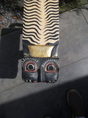 Vintage Wooden Cat