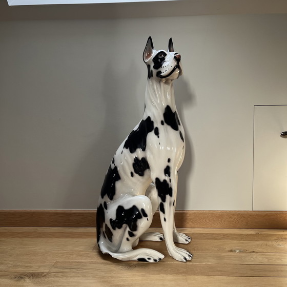 Image 1 of Dalmata d'epoca in ceramica