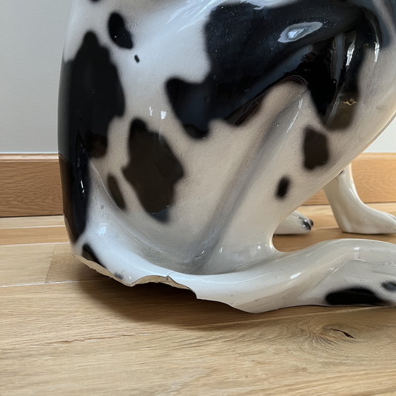 Image 1 of Dalmata d'epoca in ceramica