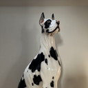 Dalmata d'epoca in ceramica